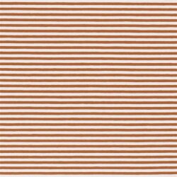 Katoenen jersey lucky stripes - roest