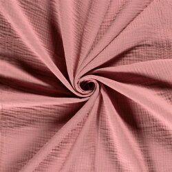 Winter - Three-ply cotton muslin - antique pink