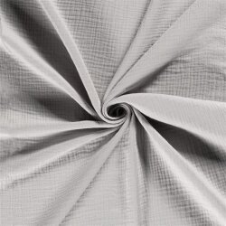 Winter - Three-ply cotton muslin - satin grey