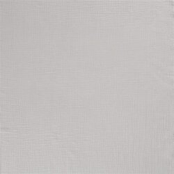 Winter - Three-ply cotton muslin - satin grey