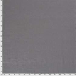 Hiver - Mousseline de coton à trois couches - gris