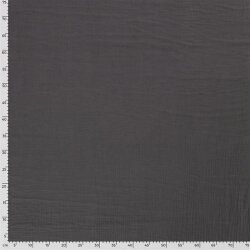 Winter - Three-ply cotton muslin - smoke grey