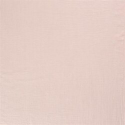 Hiver - Mousseline de coton à trois couches - rose...