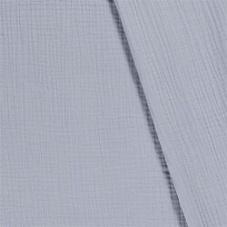 Winter - Three-ply cotton muslin - light blue