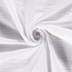 Invierno - Muselina de algodón de tres capas - blanco