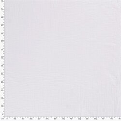 Invierno - Muselina de algodón de tres capas - blanco