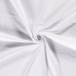 Winter - Three-ply cotton muslin - white