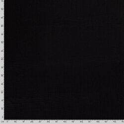 Hiver - Mousseline de coton à trois couches - noir