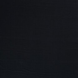 Winter - Three-ply cotton muslin - dark blue