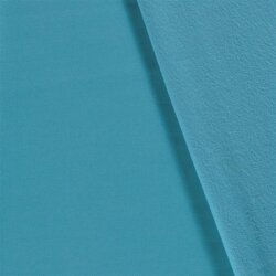 Winter zweet *Marie* geborstelde zware kwaliteit - zeeblauw