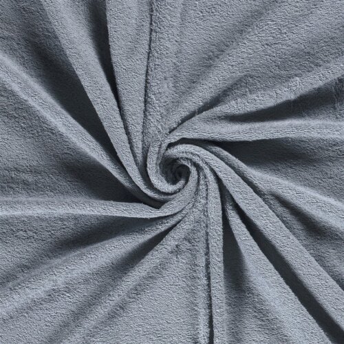 Frottee *Marie* Uni - helljeansblau