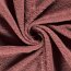 Terry cloth *Marie* Uni - dark antique pink