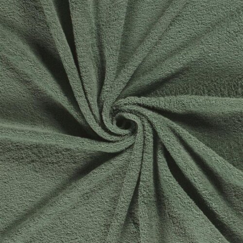 Terry cloth *Marie* Uni - dark old mint