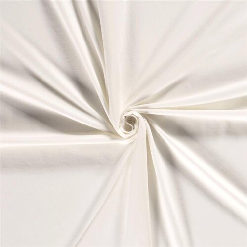 Baumwolljersey *Mila* Uni - creme