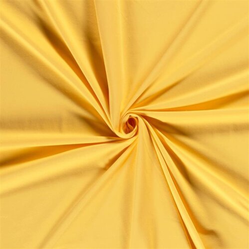 Cotton jersey *Mila* - butter yellow