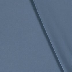 Baumwolljersey *Mila* Uni - seeblau