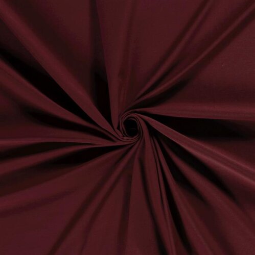 Cotton jersey *Mila* - dark cherry red