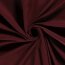 Cotton jersey *Mila* - dark cherry red
