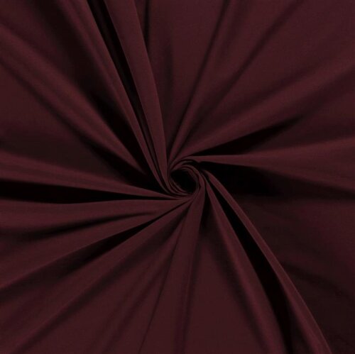 Cotton jersey *Mila* - wine red