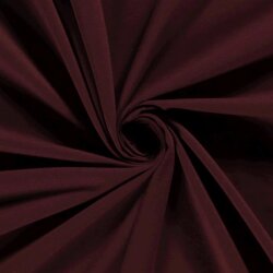 Cotton jersey *Mila* - wine red