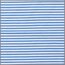 Cotton jersey lucky stripes - turquoise
