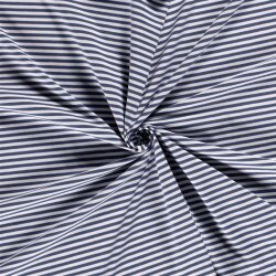 Cotton jersey lucky stripes - denim blue