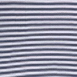 Cotton jersey lucky stripes - denim blue