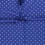 Jersey di cotone lucky dot royal blue