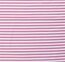 Baumwolljersey Streifen 10mm - altpink/weiss