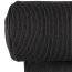 Heavy coarse ribbed cuffs *Marie* 3x3 anthracite mottled