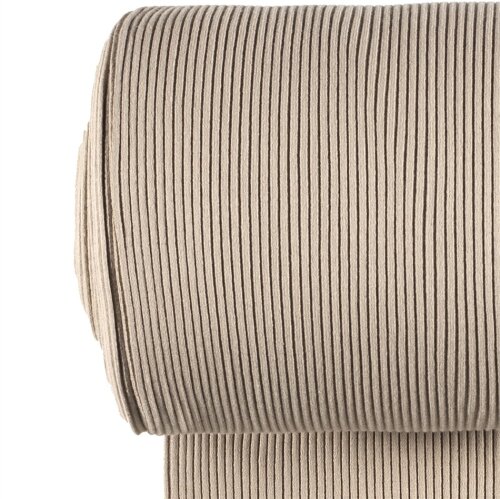 Poignets côtelés grossiers *Marie* 3x3 - beige