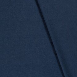 Viscose-Linen-Blend Uni – petrol jeans
