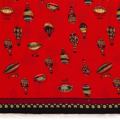 crepe chiffon hot air balloons watermelon
