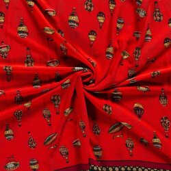 crepe chiffon hot air balloons watermelon
