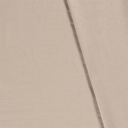 Viscose-linen blend plain – light beige
