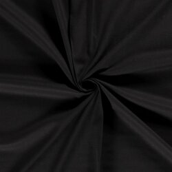 Viscose-Linen-Blend Uni – black