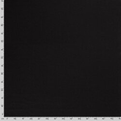 Viscose-Linen-Blend Uni – zwart