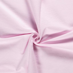 Molton Baumwollstoff Uni - rosa