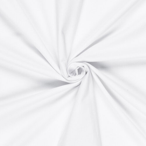 Molton Cotton Plain - blanco
