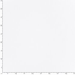 Molton Cotton Plain - blanco