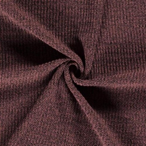 Maglia di cotone *Marie* melange - rosa antico