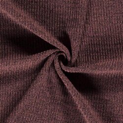 Maglia di cotone *Marie* melange - rosa antico