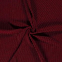 Cotton knit *Marie* melange - dark red