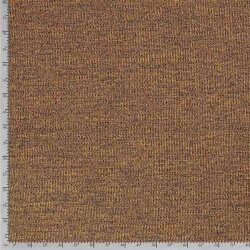 Cotton knit *Marie* melange - mustard