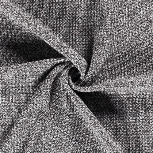 Cotton knit *Marie* melange - crème