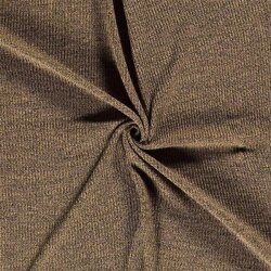 Cotton knit *Marie* melange - light brown