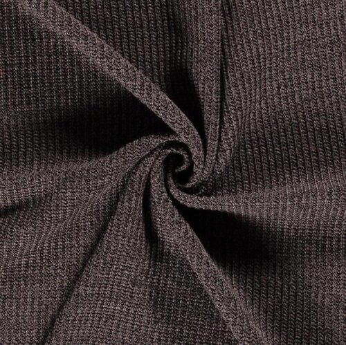 Cotton knit *Marie* melange - dark beige