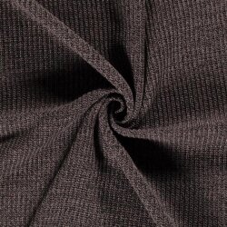 Cotton knit *Marie* melange - dark beige