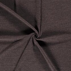 Cotton knit *Marie* melange - dark beige