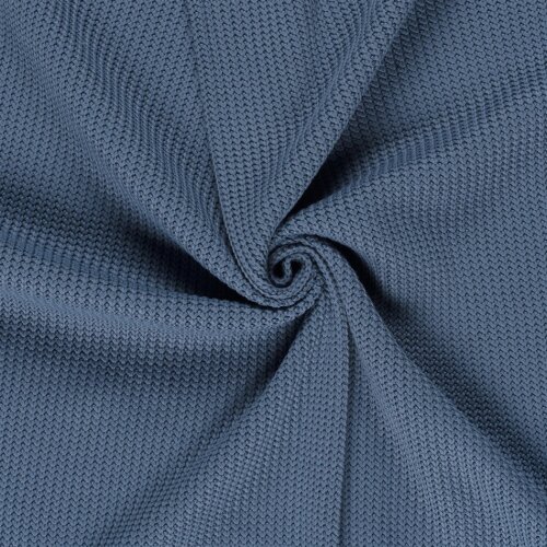 Cotton knit *Marie* - indigo